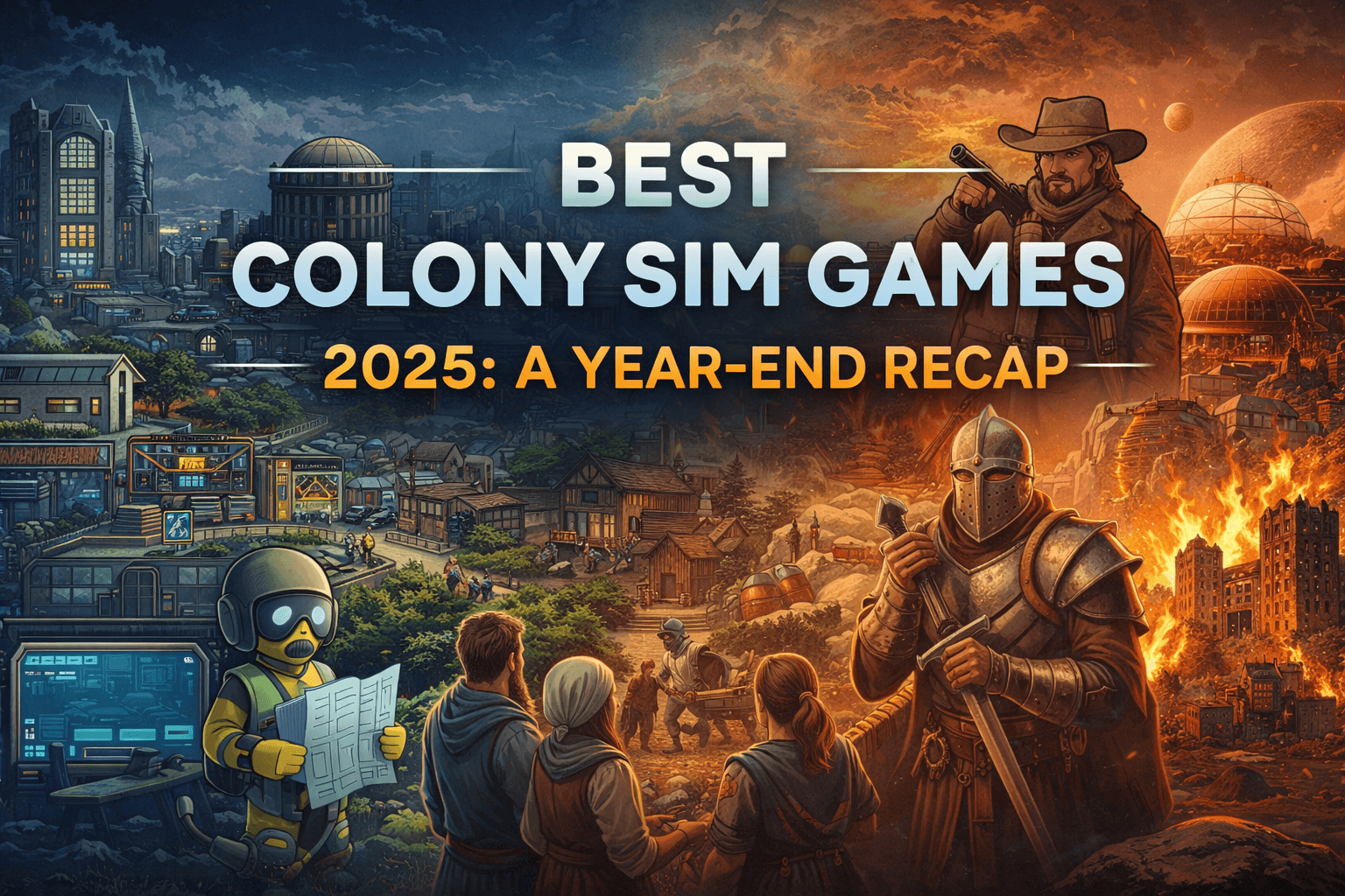 Best Colony Sim Games 2025: A Year-End Recap - As 2025 comes to a close, we look back at the best colony simulation games that defined the year. From the legendary RimWorld to innovative titles like Oxygen Not Included, these games challenged us to manage resources, handle disasters, and guide our settlers to survival.