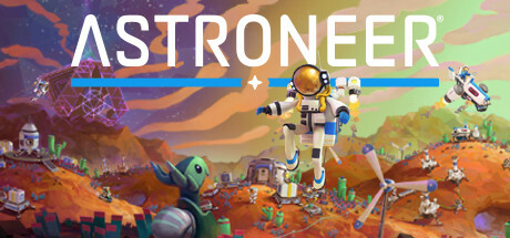 Astroneer colorful planet exploration, terrain tool, and modular base building