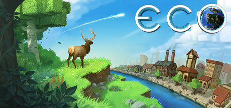 Eco collaborative civilization building with industry, farms, and player economy