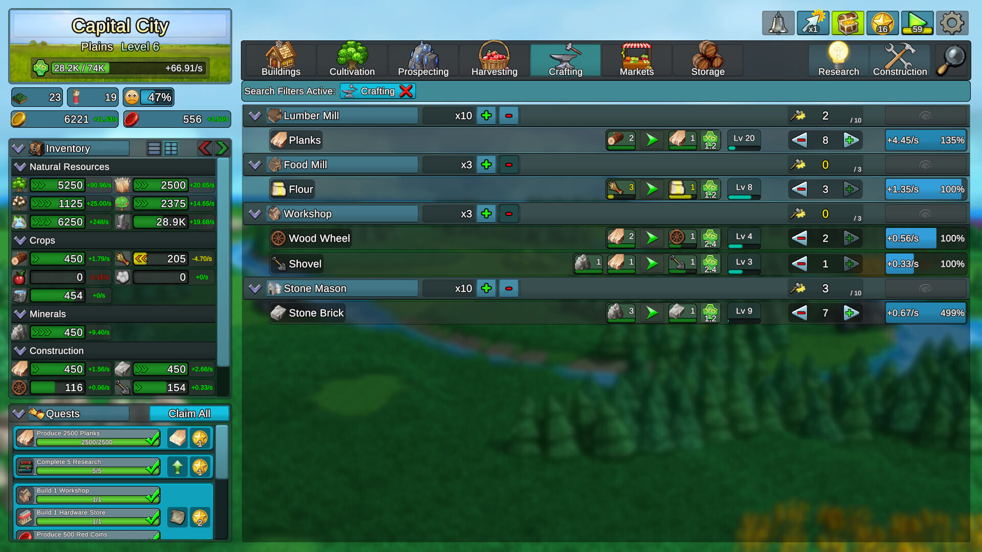 Factory Town Idle idle automation and production chains