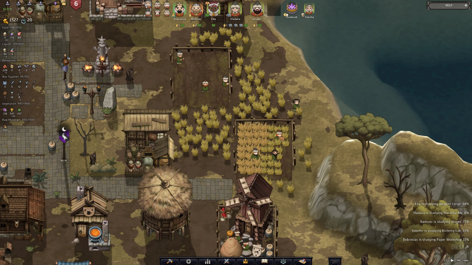 Norland medieval noble family colony management and political intrigue