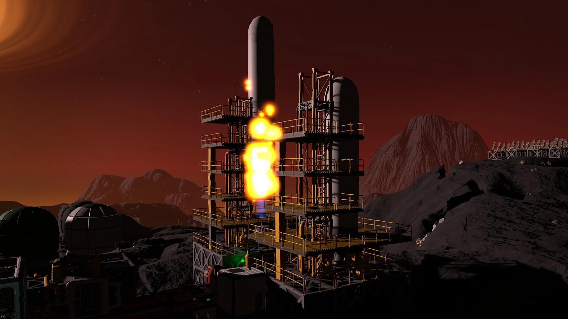Stationeers hardcore space station building with atmosphere and engineering systems