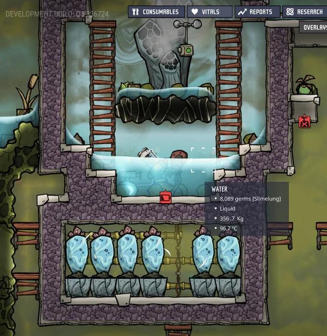 A cold biome can absorb a lot of heat—but it is a finite thermal battery, not permanent cooling.